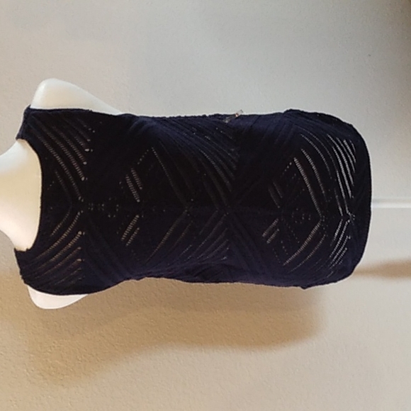 Rewind blue crochet tank top size medium nwot - Picture 3 of 3